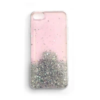 Wozinsky Star Glitter Shining pārsegs Samsung Galaxy A42 5G rozā
