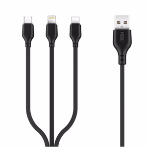 XO cable NB103 USB - USB-C 2,0 m 2,1A black