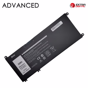 Portatīvā datora baterija DELL 33YDH, 55Wh, Extra Digital Advanced
