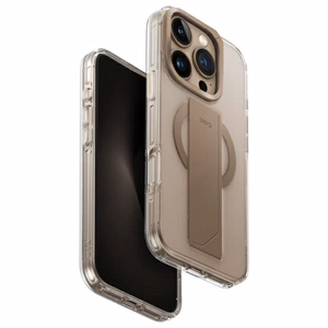 Uniq Heldro Max Magclick uzlādes viedtālruņa apvalks iPhone 16 Pro - zelta