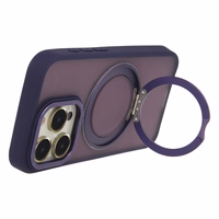 Secure Spinning Mag viedtālruņa apvalks iPhone 14 6,1" violeta