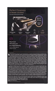 Braun Series 9 Pro+ 9615S – sietiņa skuveklis, melna/pelēka