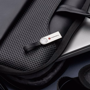 FORCELL F-DATA USB zibatmiņa Metal 32GB USB3.2 Gen 1 (USB A) sudrabaina
