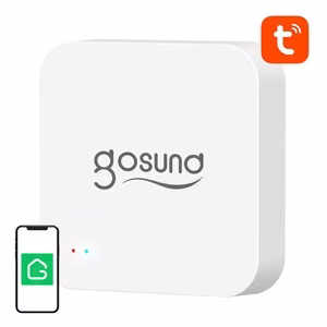Viedais Bluetooth BLE, WiFi Mesh vārteja ar signalizāciju Gosund G2 Tuya