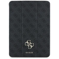 Guess GUFC11RM24PS4SGK iPad Air 11" 2024 melns/melns Magnētiskais 4G Liels Logotips
