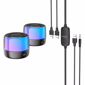 Borofone Portatīvais Bluetooth skaļrunis BP12 Krāsains stereo 2 in 1 (2 gab.)