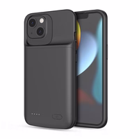 Tech-Protect PowerCase iPhone 13 / 13 Pro ar 4800mAh portatīvo lādētāju - melna