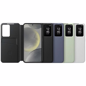 Samsung Smart View Wallet viedtālruņa apvalks Samsung Galaxy S24 Plus gaiši zaļš