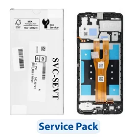 ServicePack LCD displejs SAMSUNG A06 A065 GH81-26440A melns