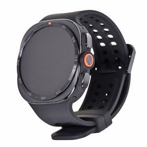 Samsung Galaxy Watch Ultra2 47 mm viedpulkstenis, 3,81 cm (1,5 collu) AMOLED, 498 × 498, skārienekrāns, 4G, Wi-Fi, GPS (krāsa: pelēka)