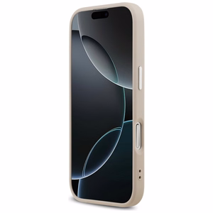 Guess Trīsstūra logotipa magnētiskais apvalks iPhone 17 - rozā