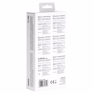 Savio CL-208 USB kabelis USB 3.2 Gen 1 (3.1 Gen 1) 2 m USB C melns, pelēks
