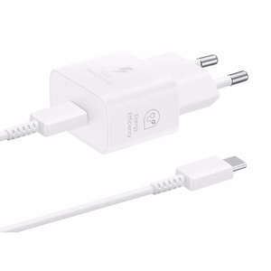 Lādētājs Fast Charging TA800W 25W baltas + USB-C laidas OEM