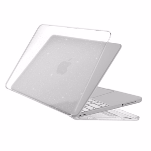 Tech-Protect SmartShell Case for MacBook Neo 13" 2026 - Clear-Glitter