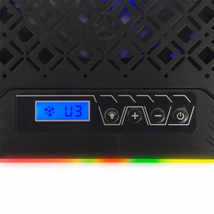 Esperanza GALERNE klēpjdatora dzesēšanas paliktnis 48,3 cm (19") 2100 RPM melns