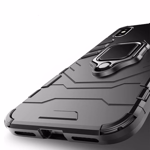 Чехол Ring Armor для Xiaomi Redmi 13 4G чёрный