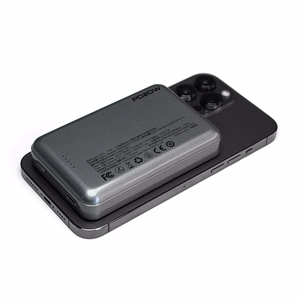 Dudao TGK1 внешний аккумулятор с беспроводной зарядкой MagSafe 20W 10000mAh чёрный (TGK1-black)