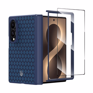 Benks Magnetic Armor Grid Pro Grand Combo maciņš Samsung Galaxy Z Fold 8, zils (C.K.FL.SA.BE.C060)