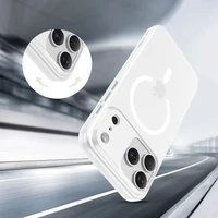 Tech-Protect MagSlim Magnētiskais viedtālruņa apvalks iPhone 17 Pro Max - matēts balts