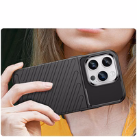 Thunder Case iPhone 14 Pro Max - aizsargapvalks melnas krāsas