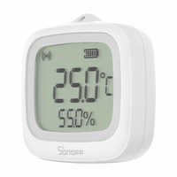 ZigBee LCD temperatūras un mitruma sensors Sonoff SNZB-02WD