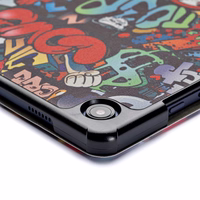 Korpuss Reach Smart Leather Samsung X200/X205 Tab A8 10.5 2021 grafiti