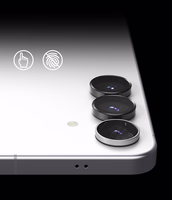 Ringke kameras rāmja aizsardzība, 2 gab., paredzēta Samsung Galaxy S25 FE - melna