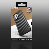 Raptic X-Doria Clutch Case iPhone 14 Pro Max - melnais back cover