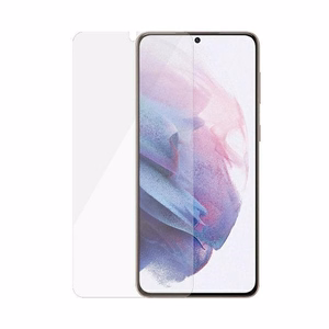 PanzerGlass E2E Microfracture rūdīts stikls Samsung Galaxy S21+ Case Friendly antibakteriāls melns