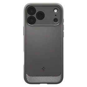 Spigen Rugged Armor Mag Magnētiskais viedtālruņa apvalks iPhone 17 Pro - Pelēks