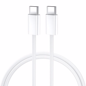 BWOO Kabelis USB-C - USB-C 1m 60W iPhone 15 BO-X284 balts