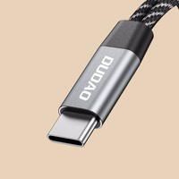 Dudao L13C+ 2in1 USB-C adapteris - pelēks