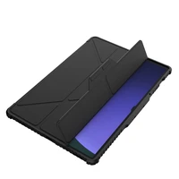 Nillkin Bumper Leather Case Pro viedtālruņa apvalks Samsung Galaxy Tab S9+ - melns
