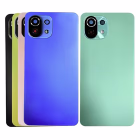 Aizmugurējais vāciņš Saderīgs ar Xiaomi Mi 11 Lite 5G NE (5G / 4G) / Snowflake Balts / (ar camera lens) / HQ