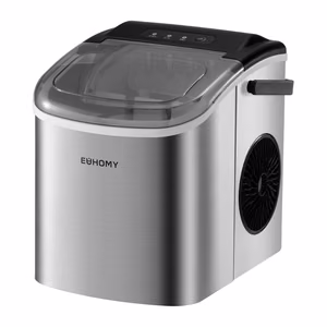 Euhomy IM001 ledus kubiņu gatavotājs, 1.2 l, 12 kg (sudraba krāsā)