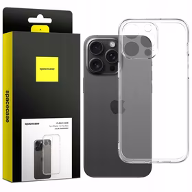 Spacecase Caurspīdīgs maciņš iPhone 15 Pro Max