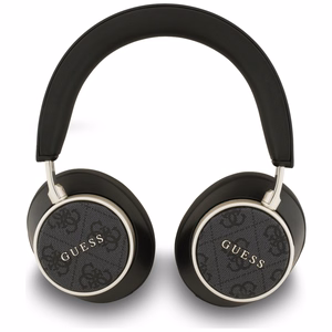 Guess Bluetooth 4G Classic Logo bezvadu austiņas uz ausīm - melnas