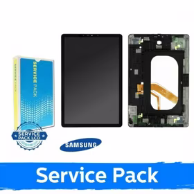 LCD Displejs Saderīgs ar Samsung X906 / X900 Tab S9 Ultra Melns (Service Pack)