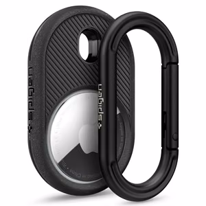 Spigen Vault apvalks Apple AirTag ierīcei – matēta melna