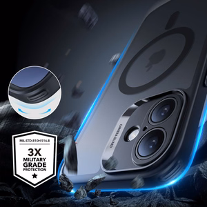 ESR Classic Pro Halolock MagSafe apvalks iPhone 16 - melns