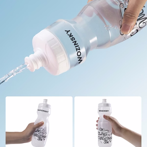 Wozinsky WBR-01T 750ml velosipēda pudele - caurspīdīga
