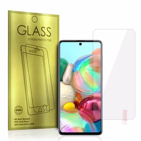 Aizsargstikls auksinis SAMSUNG GALAXY A71
