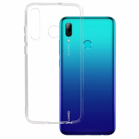 Īpaši plāns 1mm viedtālruņa apvalks Huawei P Smart 2019 caurspīdīgs