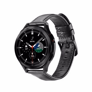 Siksniņa Dux Ducis Business Series viedpulksteņiem 22mm melna