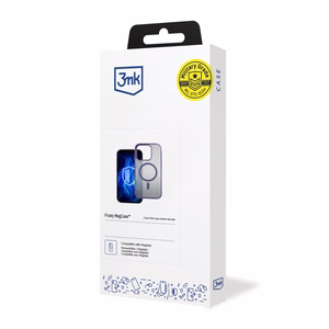 3mk Frosty Magnētiskais violets viedtālruņa apvalks Apple iPhone 16 Pro Max - violets