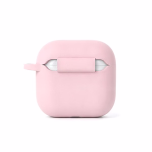 Etteri silikona maciņš AirPods 4 gaiši rozā