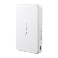 Magnētiskais portatīvais lādētājs Baseus Airpow2 Qi2 10000mAh 22.5W (balts)