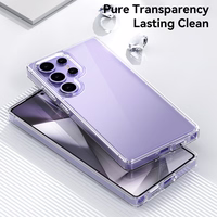 Rock Crystal Transparent Series Magnētiskais viedtālruņa apvalks Samsung Galaxy S25 skaidrs