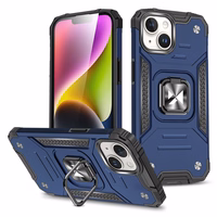 Wozinsky Ring Armor viedtālruņa apvalks iPhone 15 Plus - zils