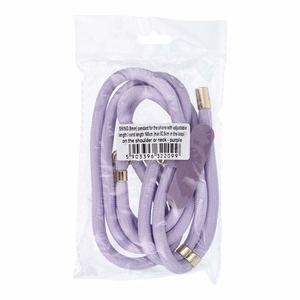 SWING (8mm) Tālruņa siksniņa, Tālruņa kulons ar regulējamu garumu / auklas garums 165cm (maks. 82.5cm cilpā) / uz pleca vai kakla - violets